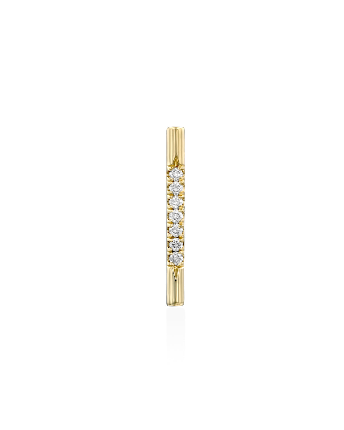 Long Valerie Gold Earring diamonds