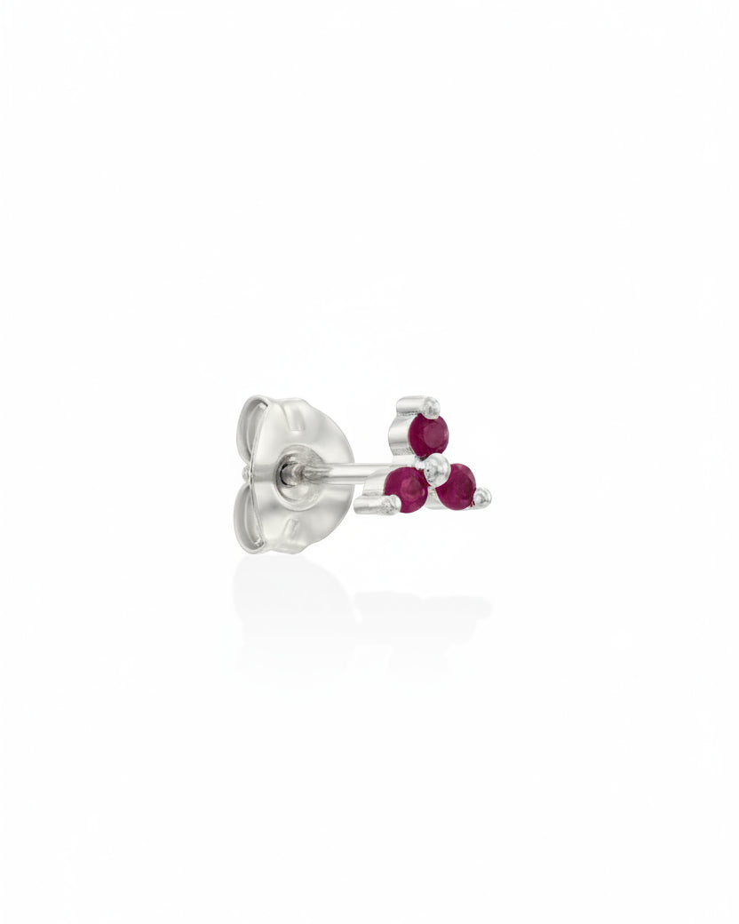 Mini Grace Earring With Ruby