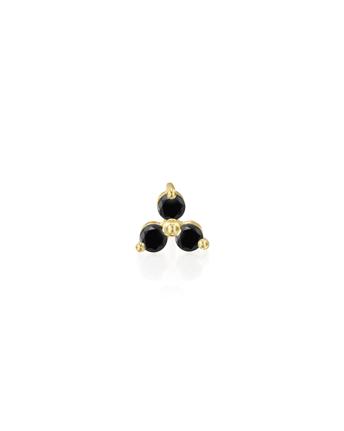 Grace Earring Black Diamonds