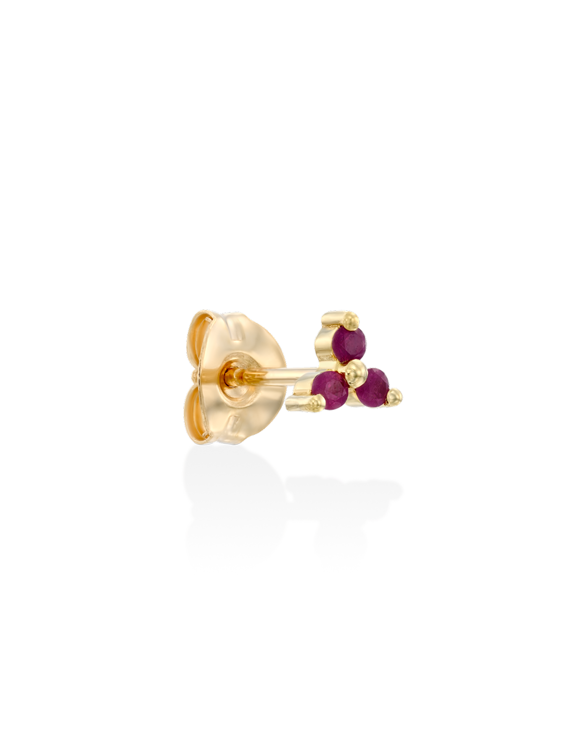 Mini Grace Earring With Ruby