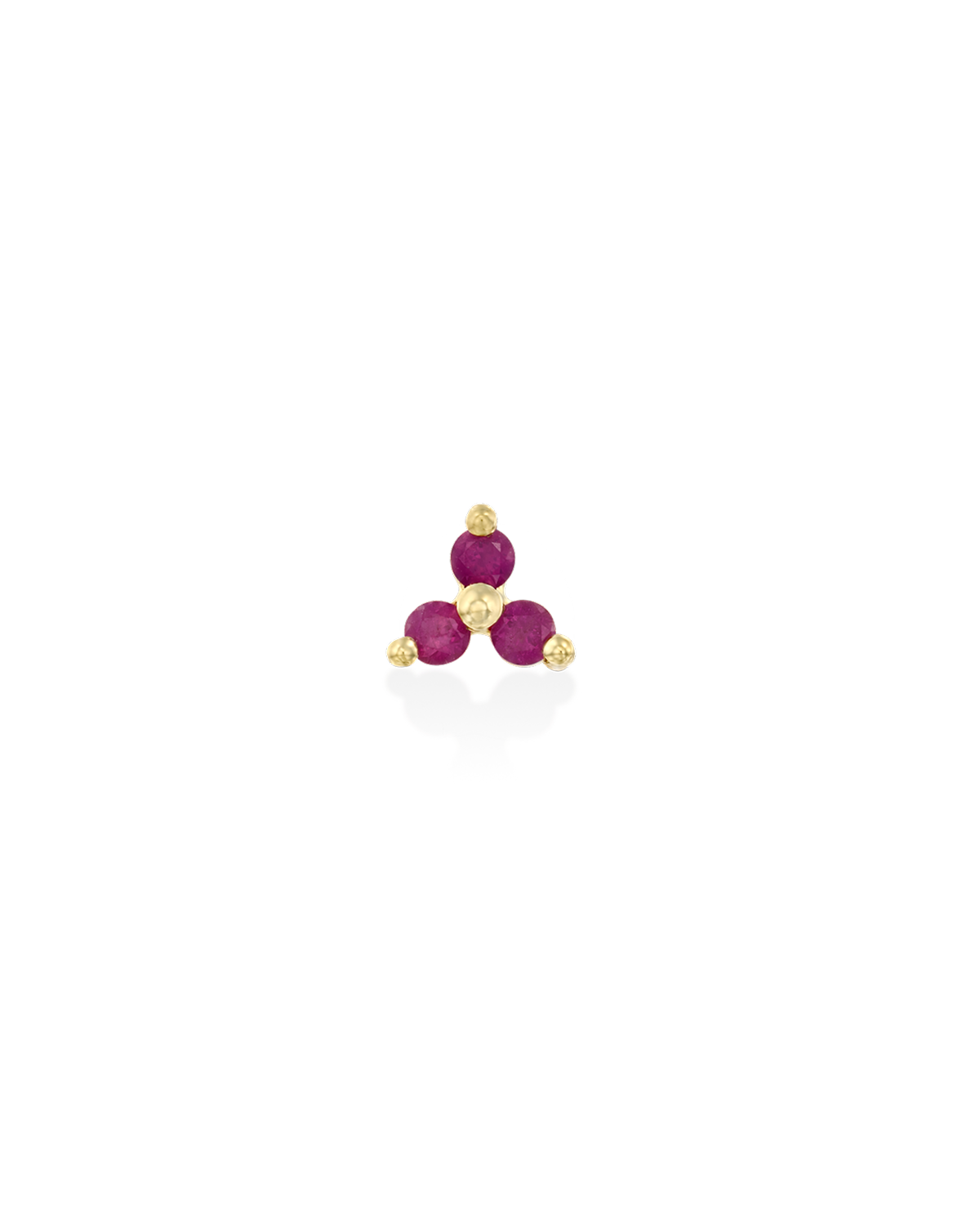 Mini Grace Earring With Ruby
