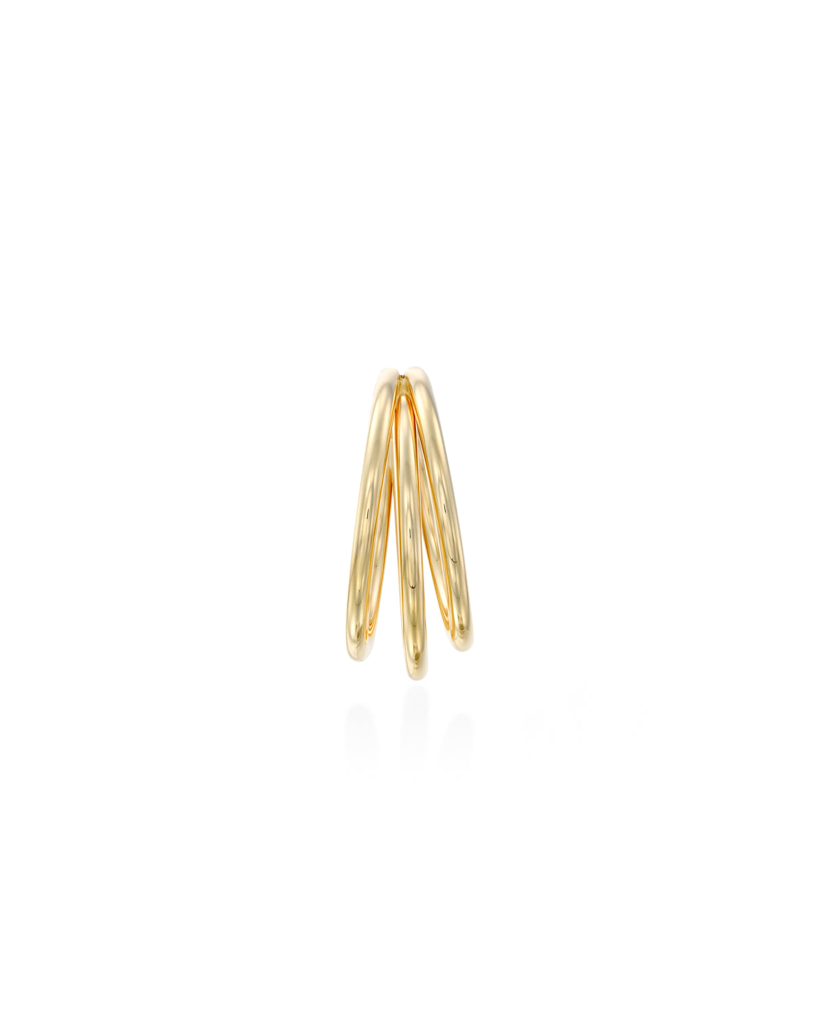Erica gold hoop earring