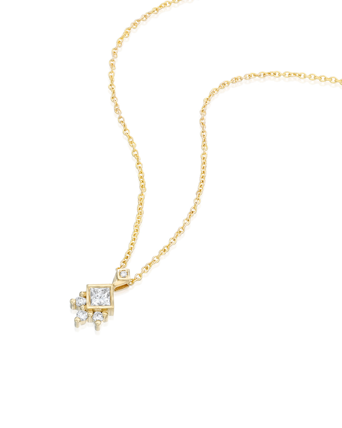 Veronica Necklace With Diamonds