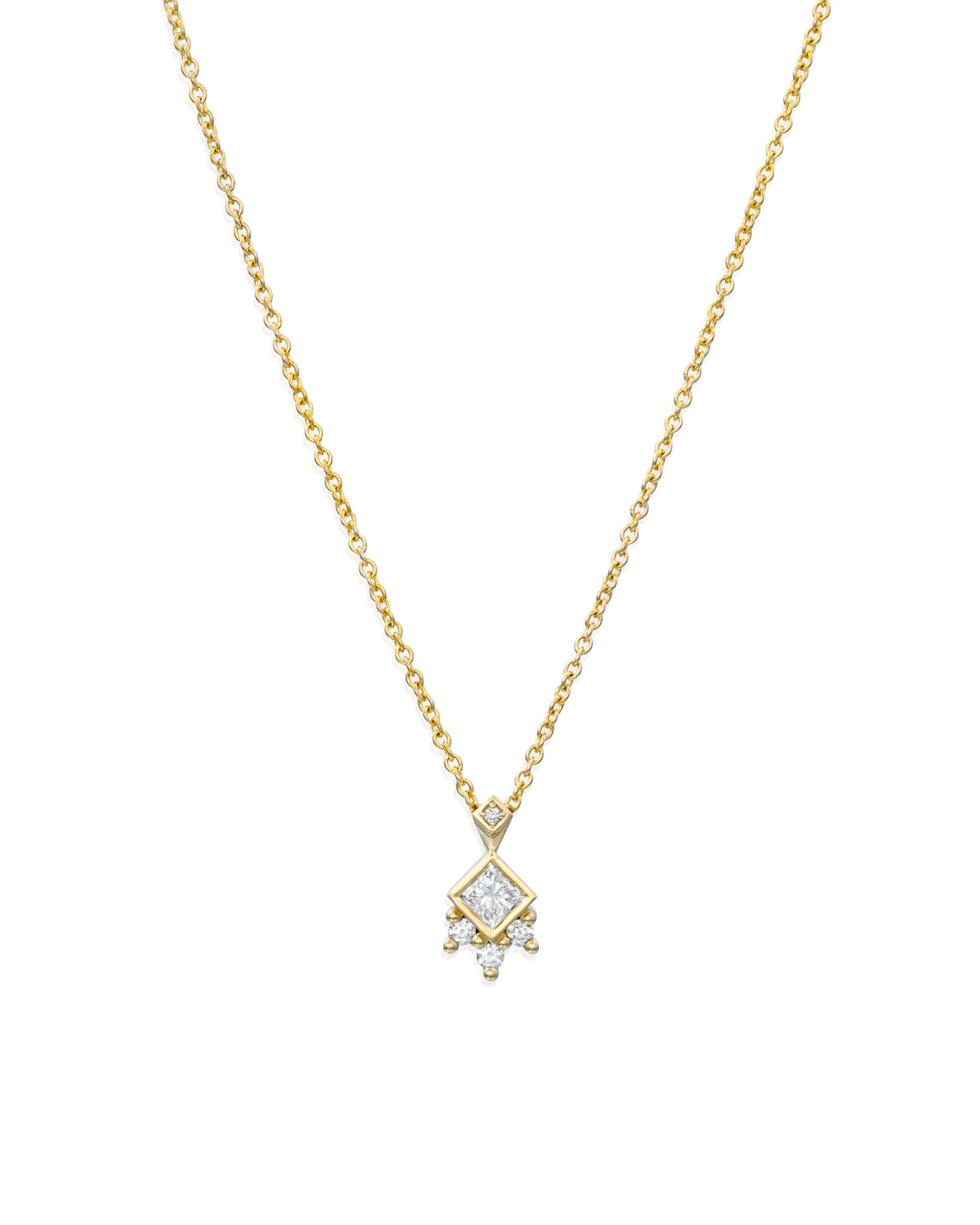 Veronica Necklace With Diamonds