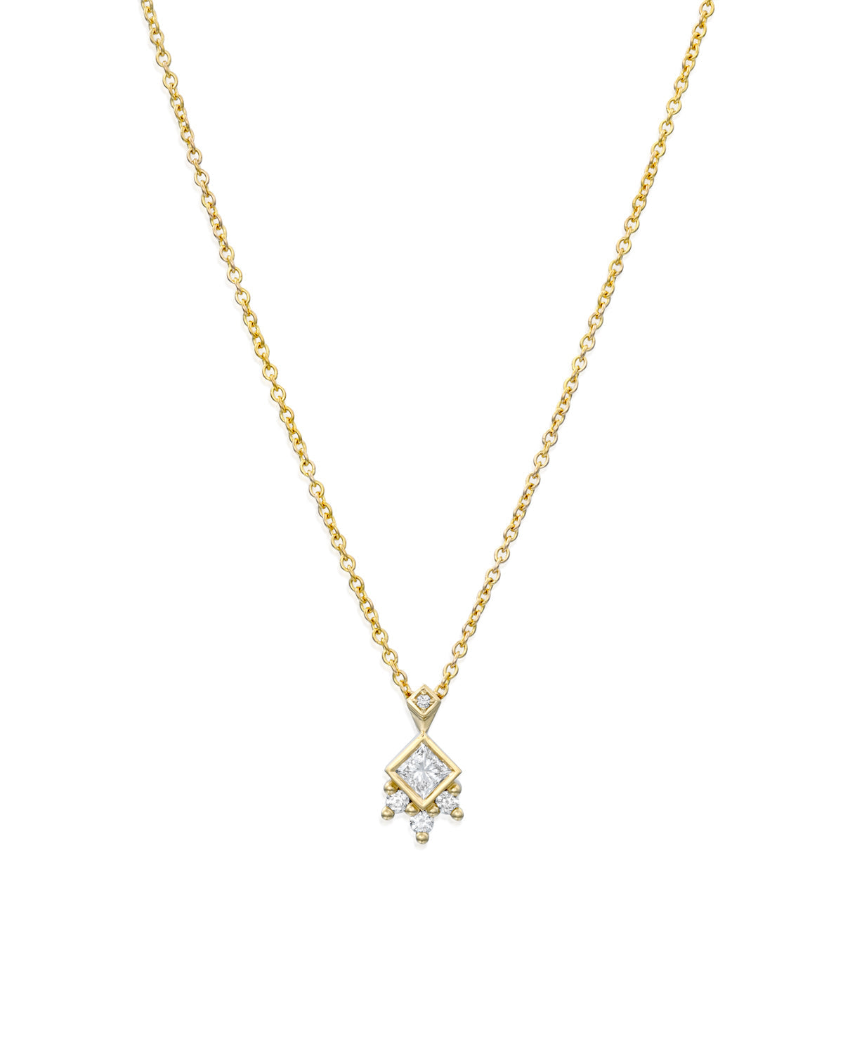 Veronica Necklace With Diamonds
