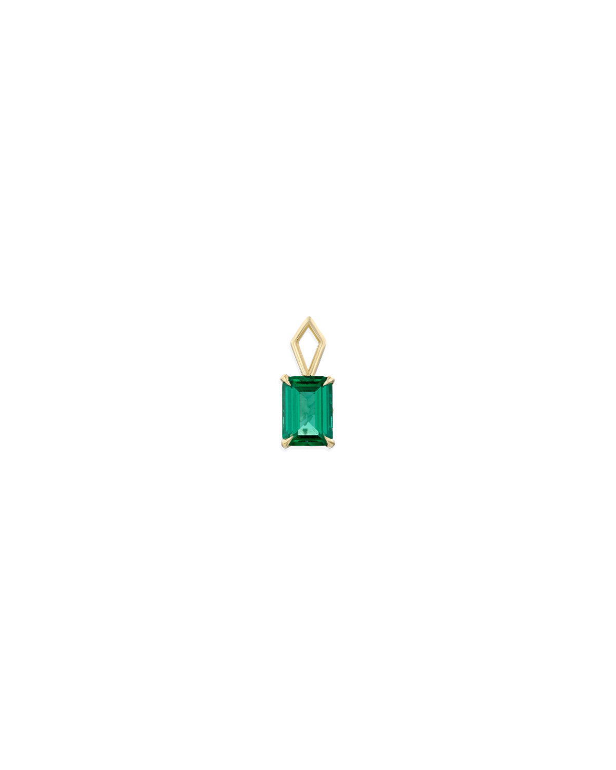 Padme charm emerald