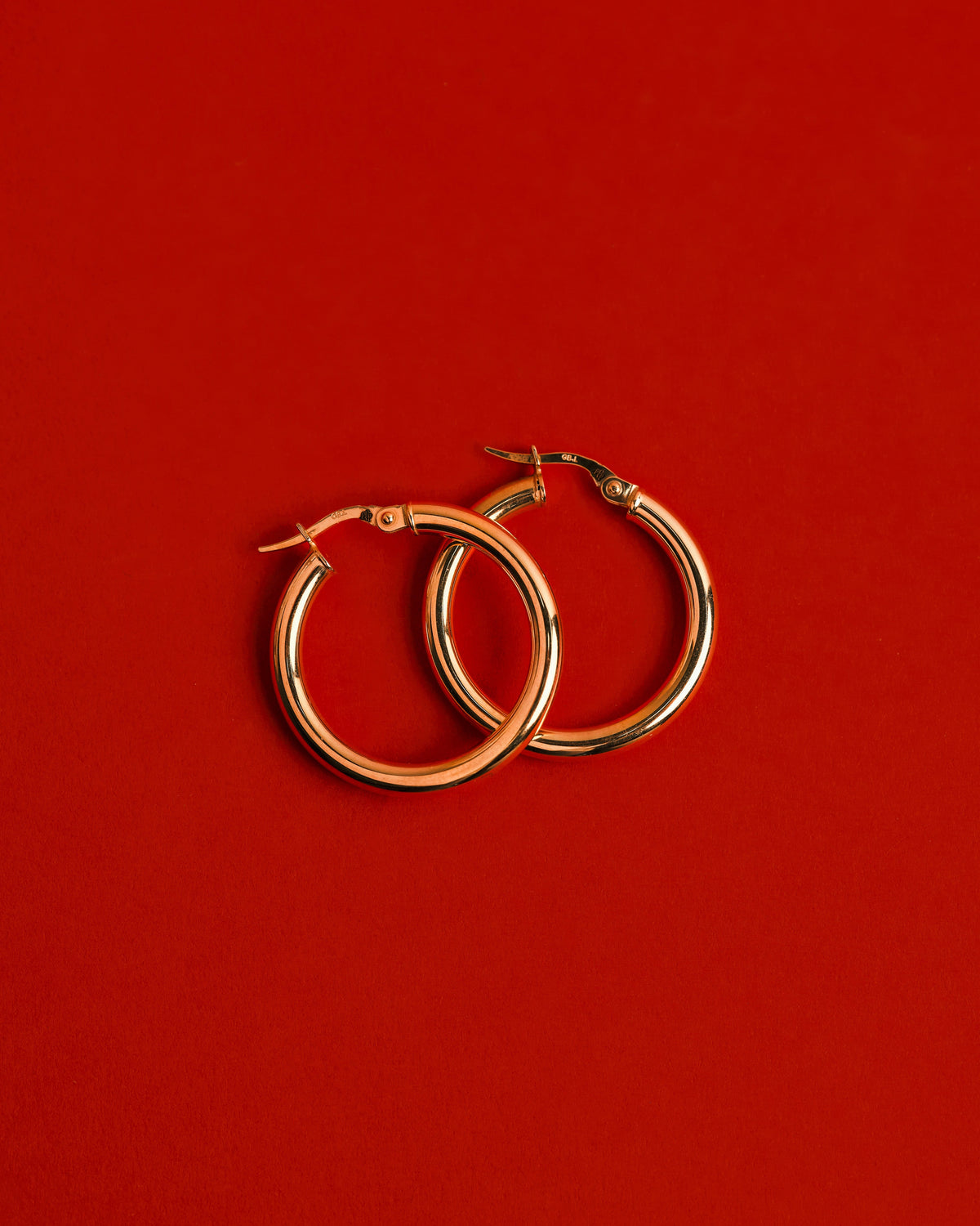 Brandy Gold Hoop Earring 26 mm