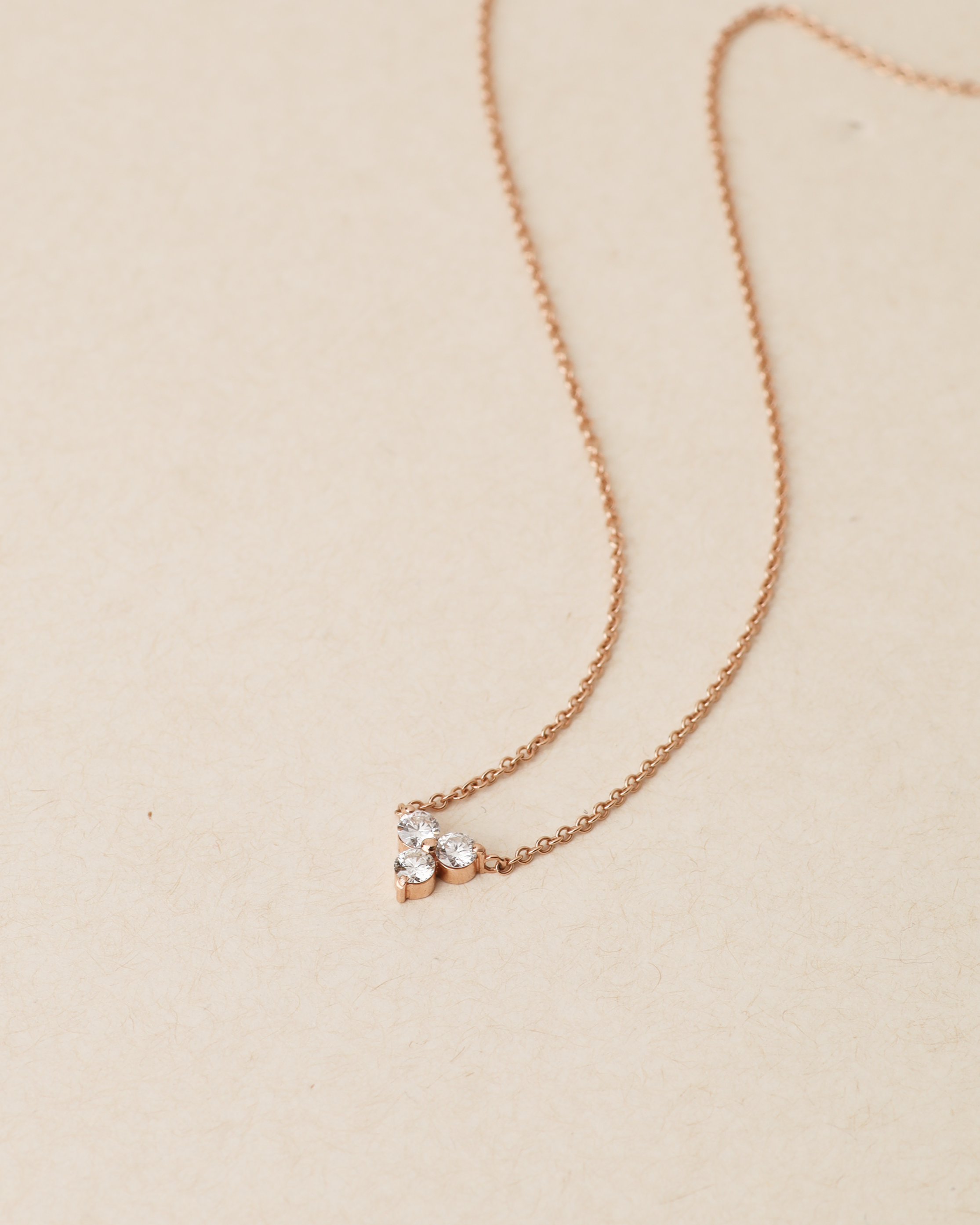 Grace Necklace White Diamonds