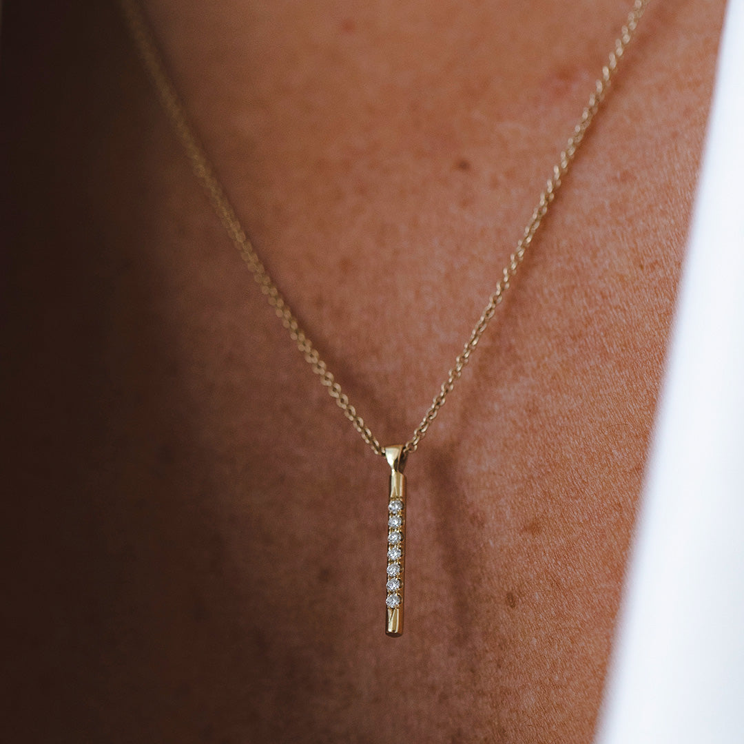Claire Necklace white Diamonds