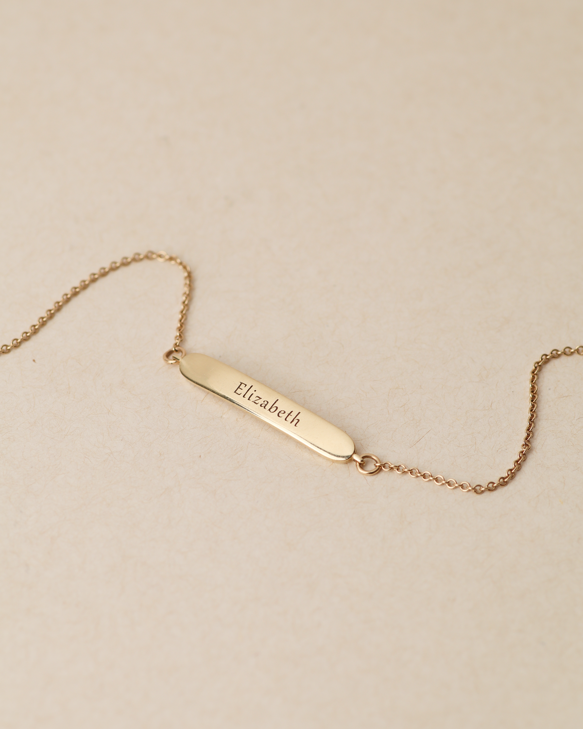 Florence Gold Bracelet With Engraving