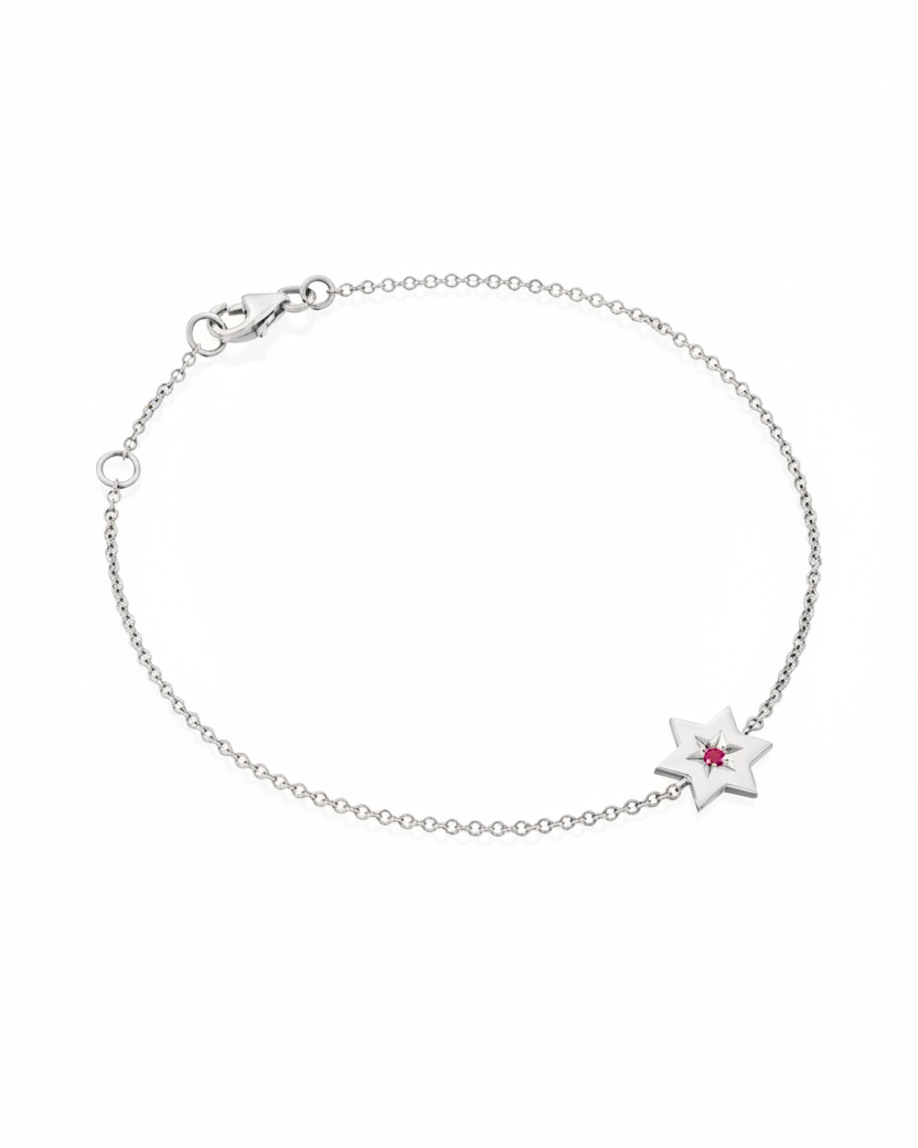 The Gaza envelope Shield Star Of David Gold bracelet