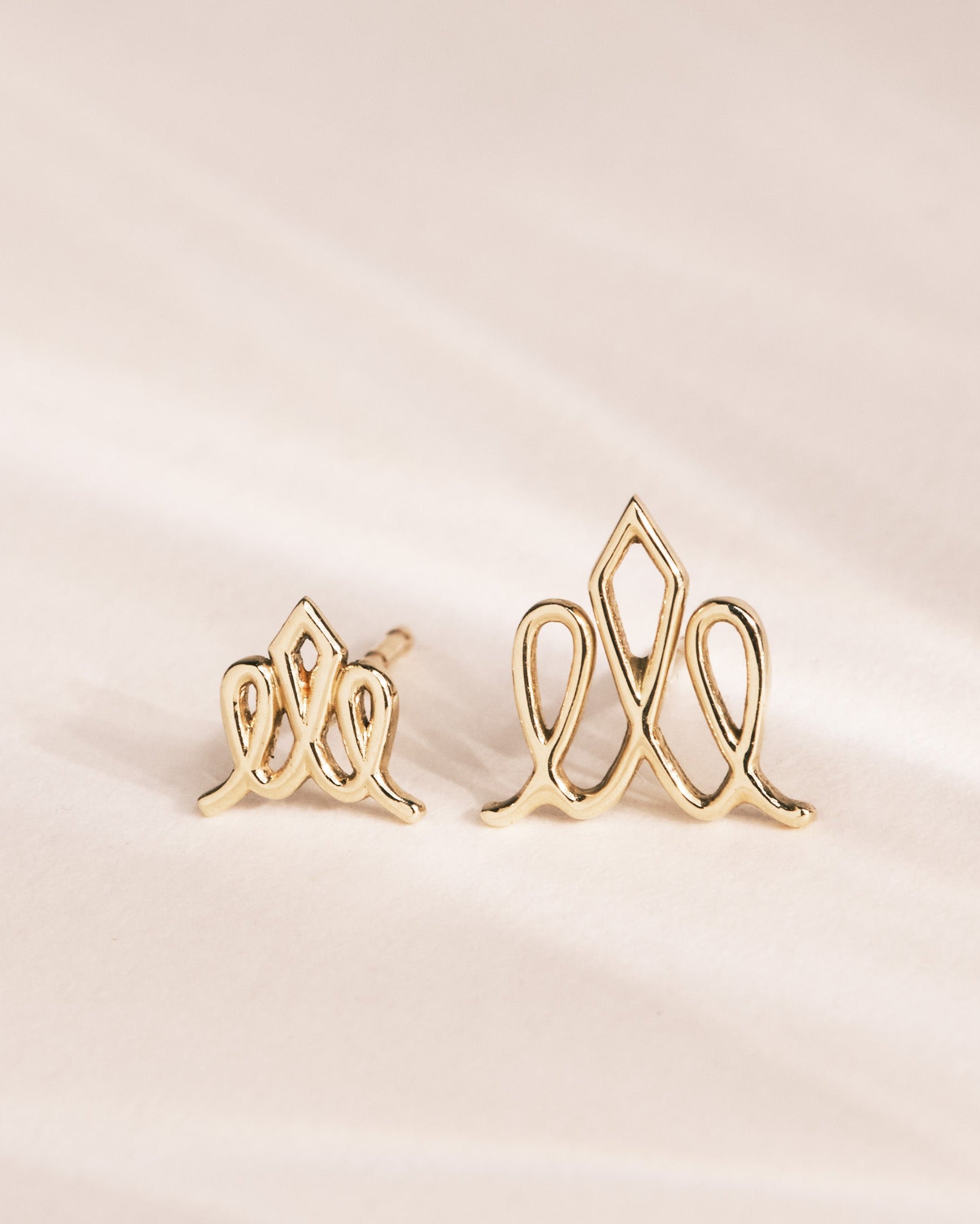Small Crown Earring