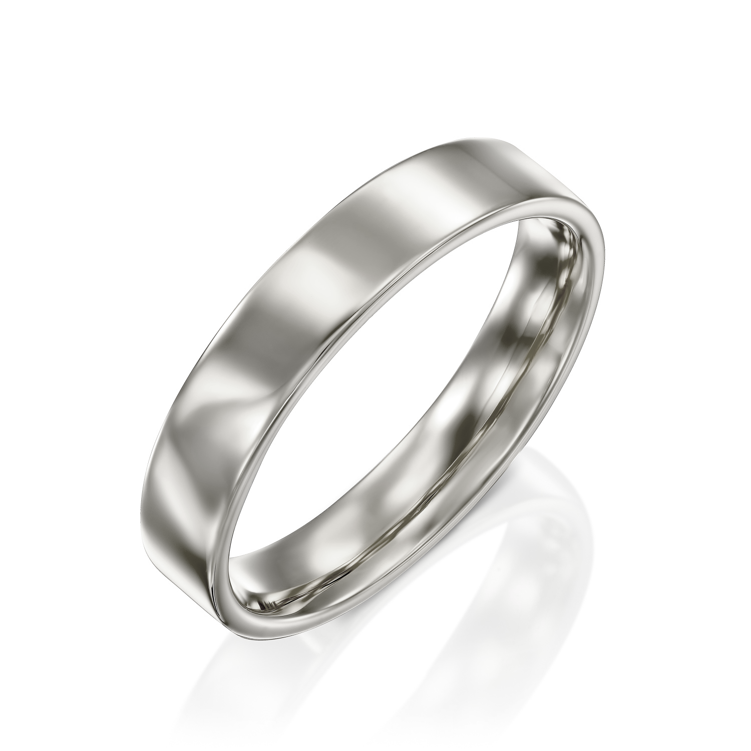 Frankie Gold Wedding Band - 4mm