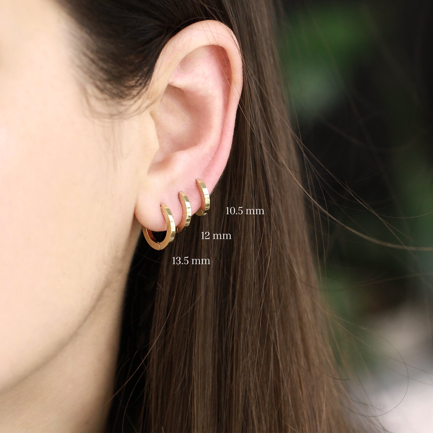 khloe Gold Hoop Earring