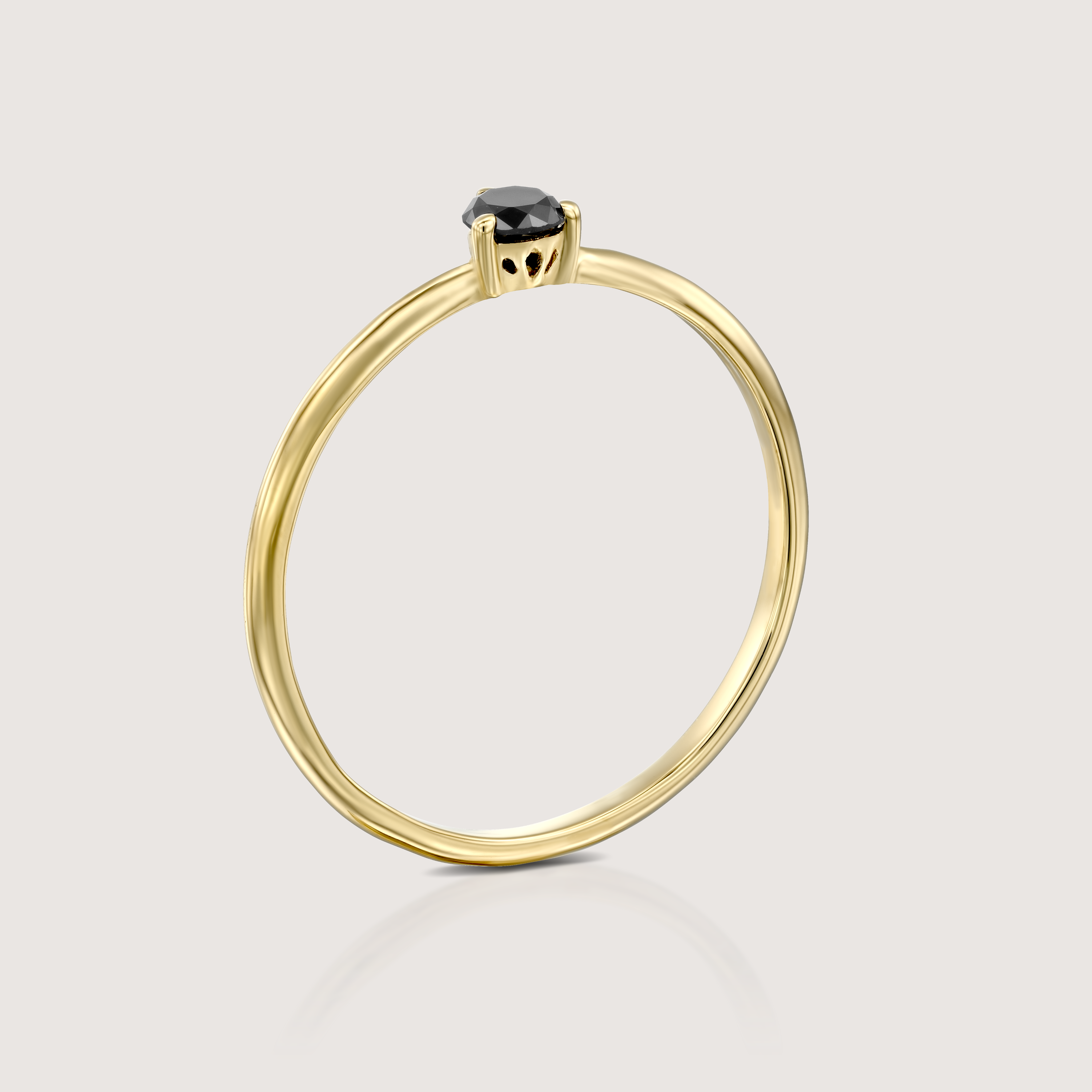 Kahlo Ring Black Diamond