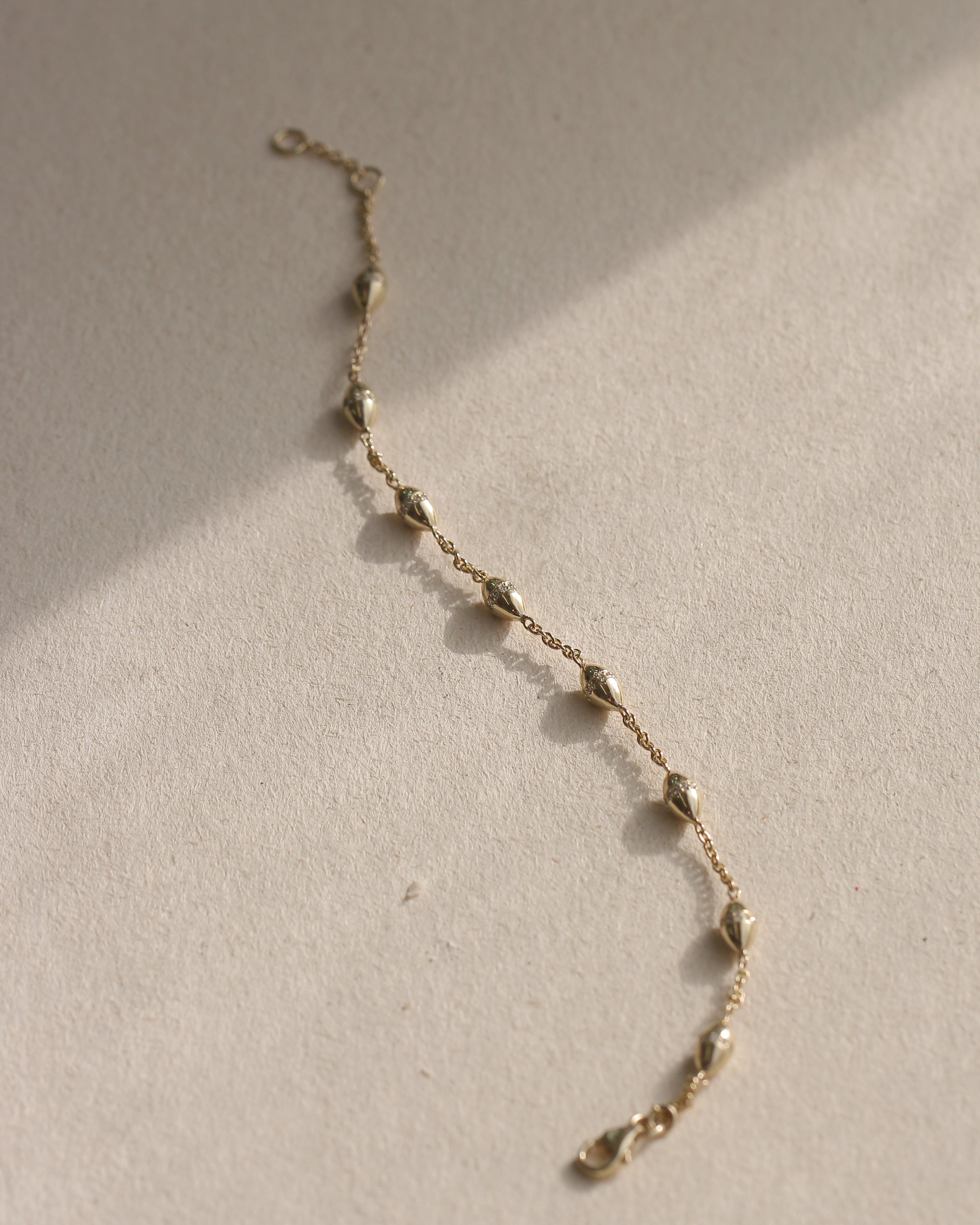 Arcoco Encrusted Bracelet White Diamonds