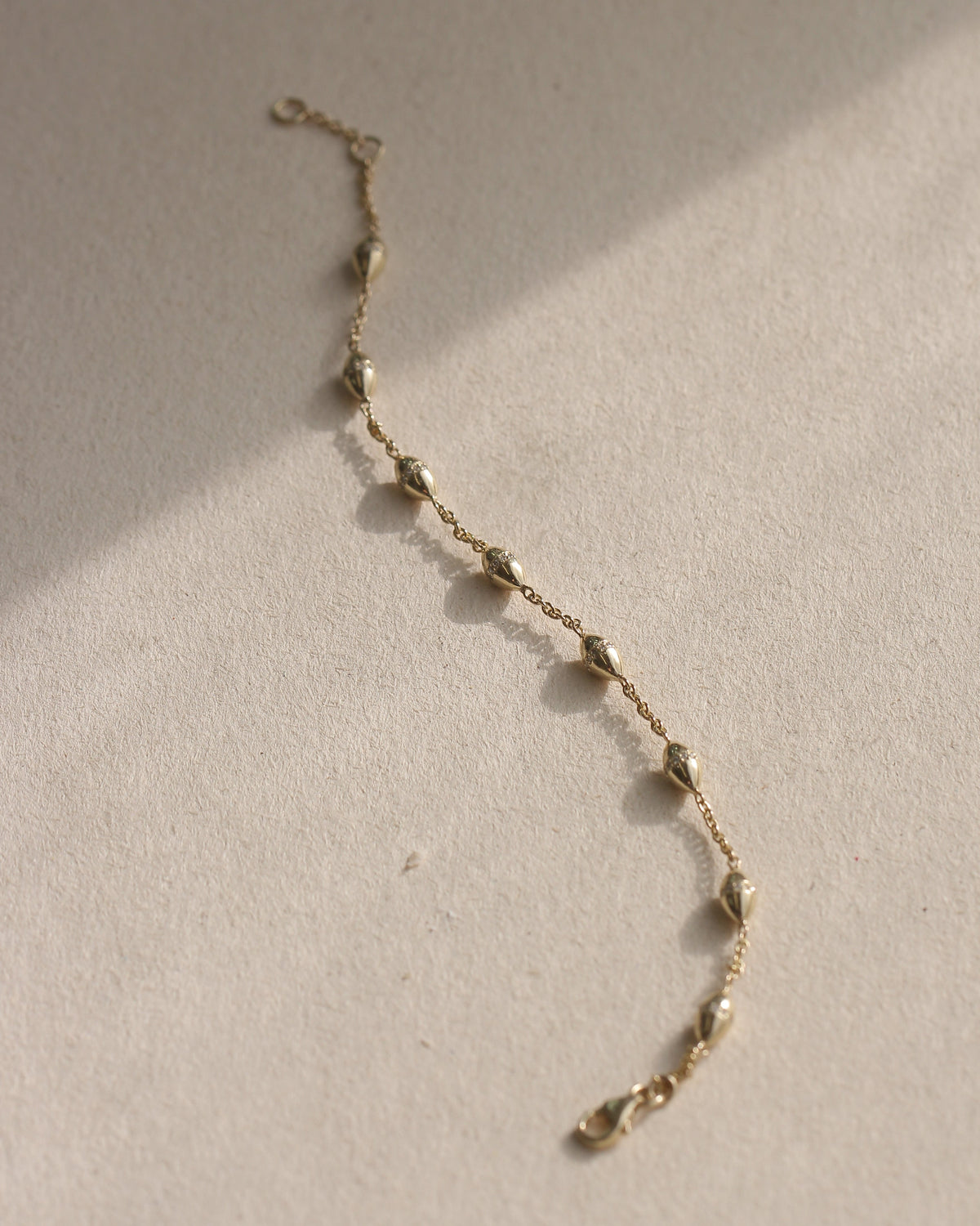 Arcoco Encrusted Bracelet White Diamonds