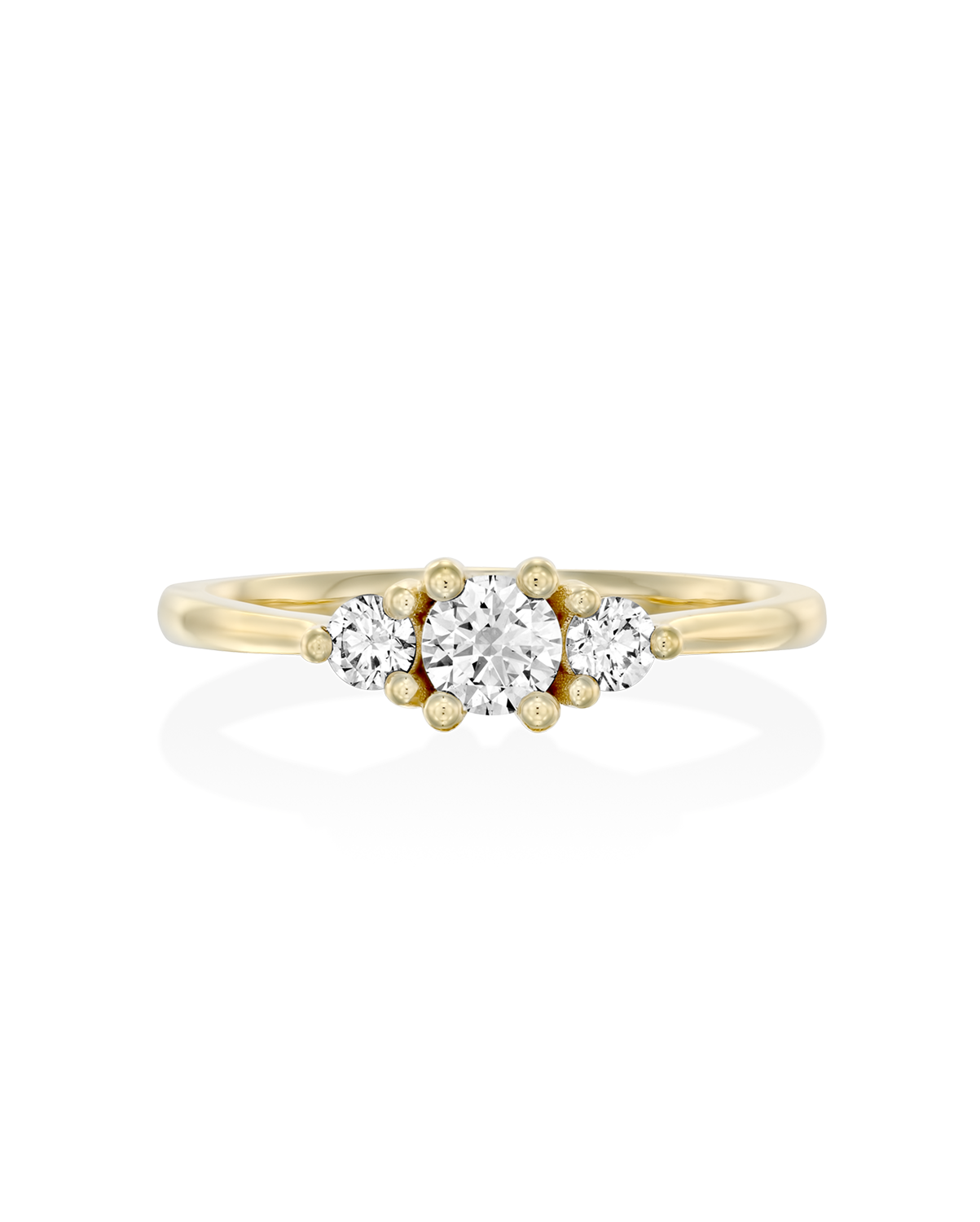 Audrey Gold Ring 3.5mm Diamond