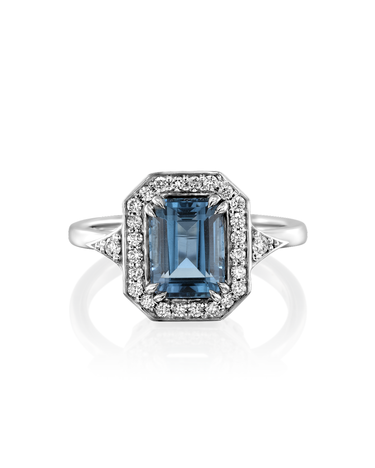 Katerina Ring With Blue Topaz