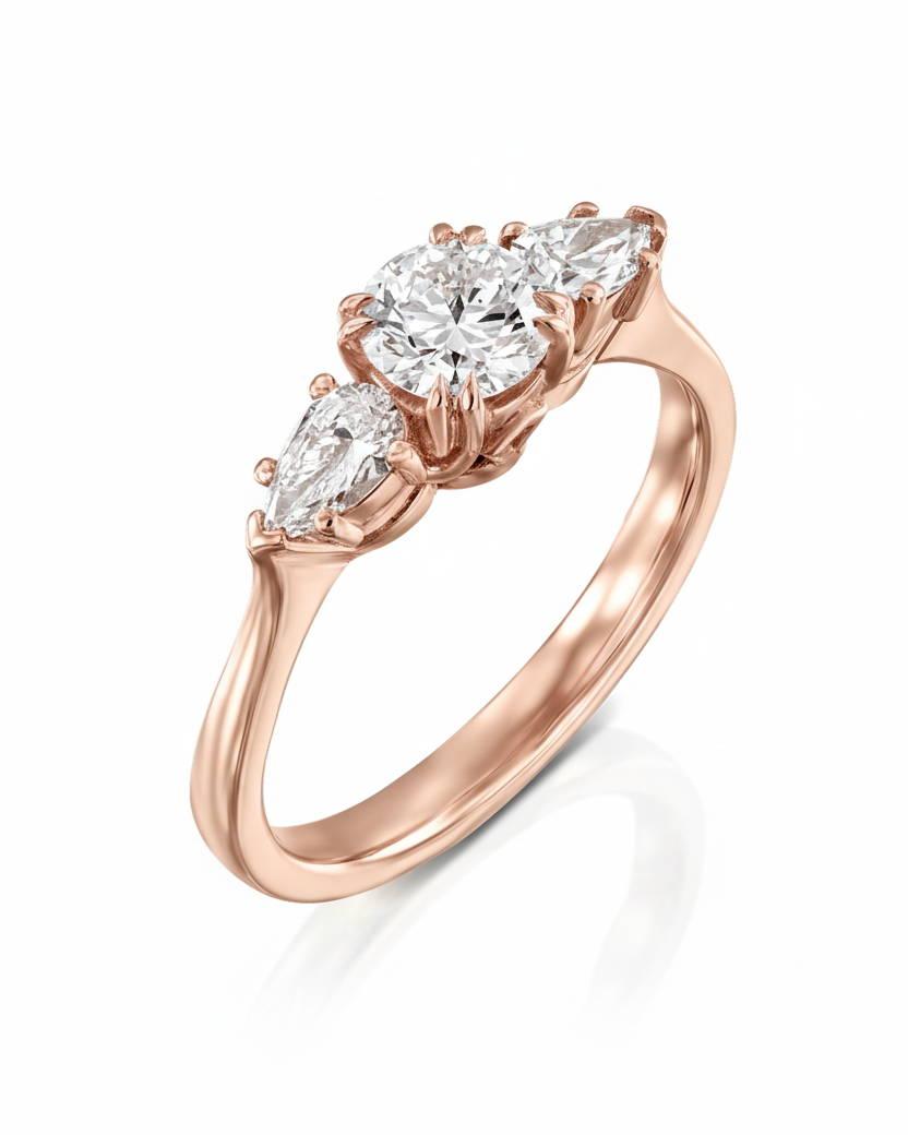 The Emma Ring White diamonds 5mm