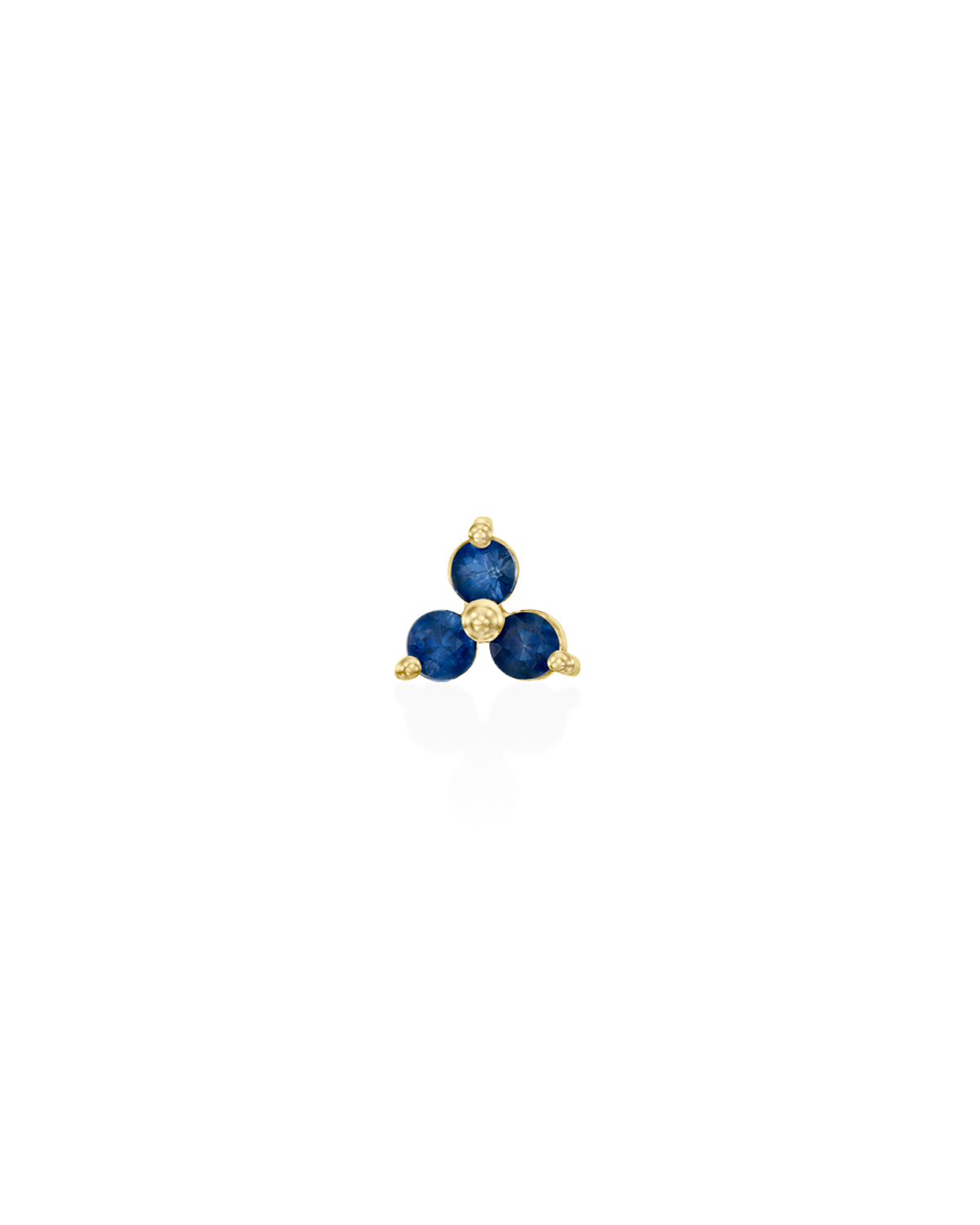 Mini Grace Earring With Sapphire