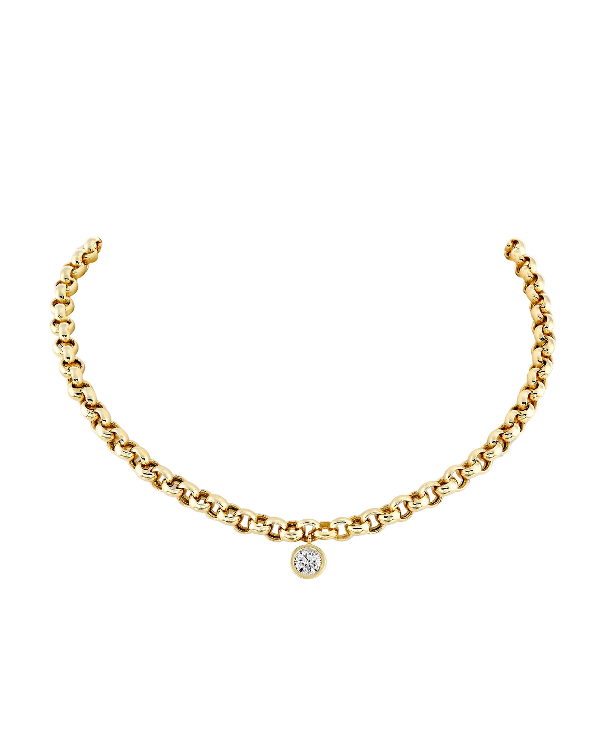 dolly gold necklace diamond