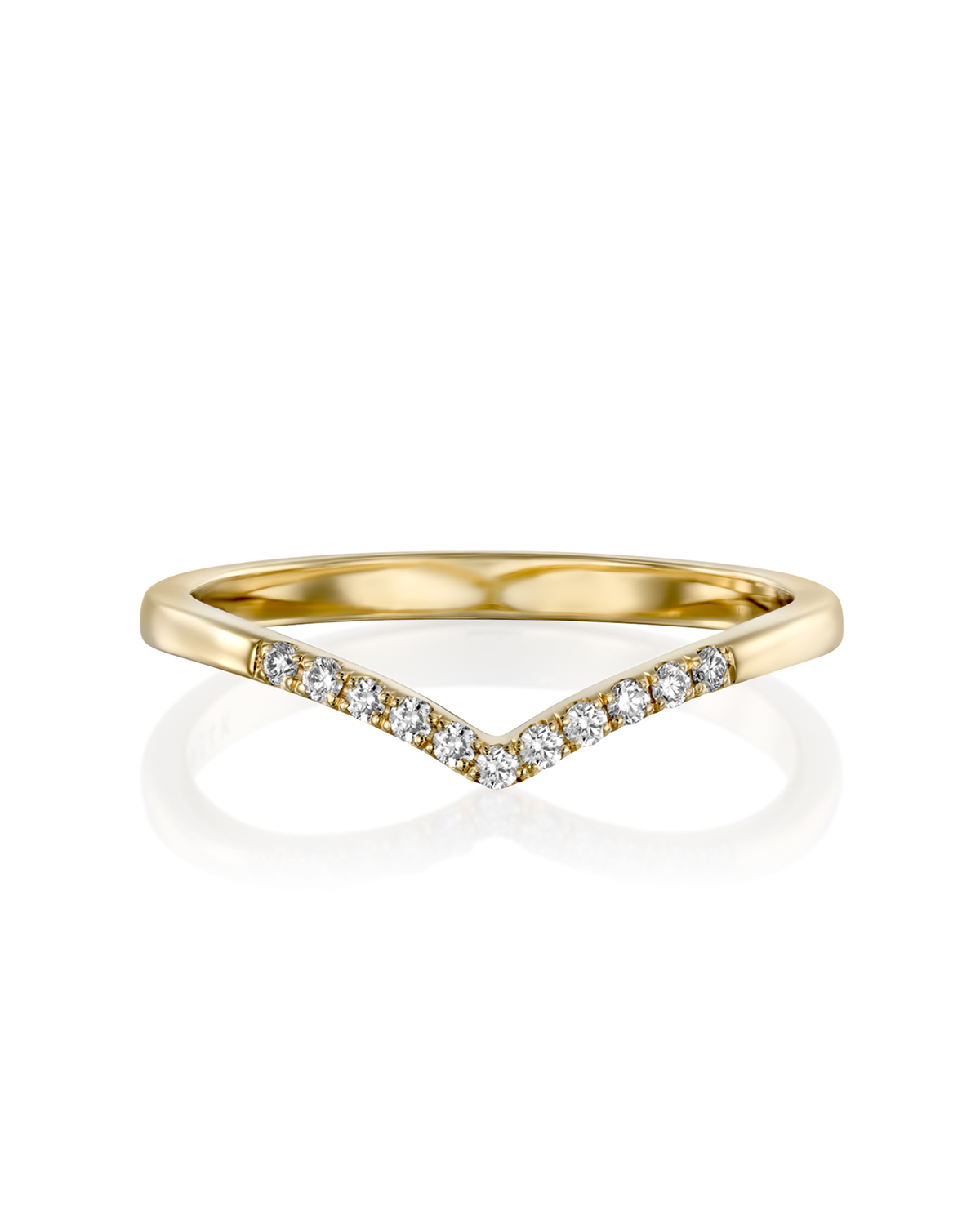 Hannah Ring With White diamonds