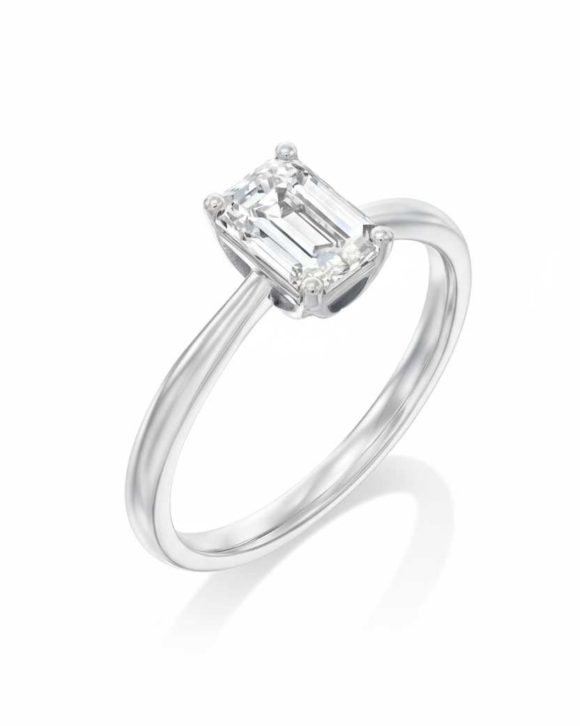 Hepburn Ring Lab diamond