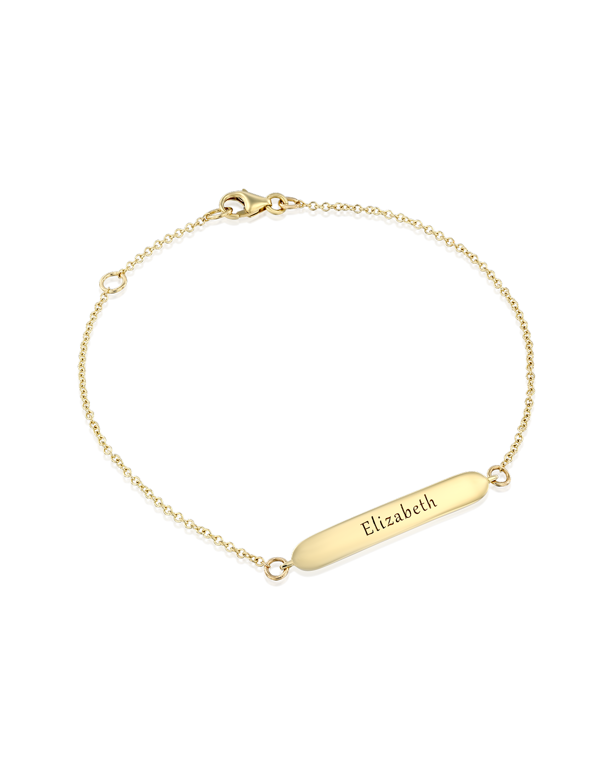 Florence Gold Bracelet With Engraving