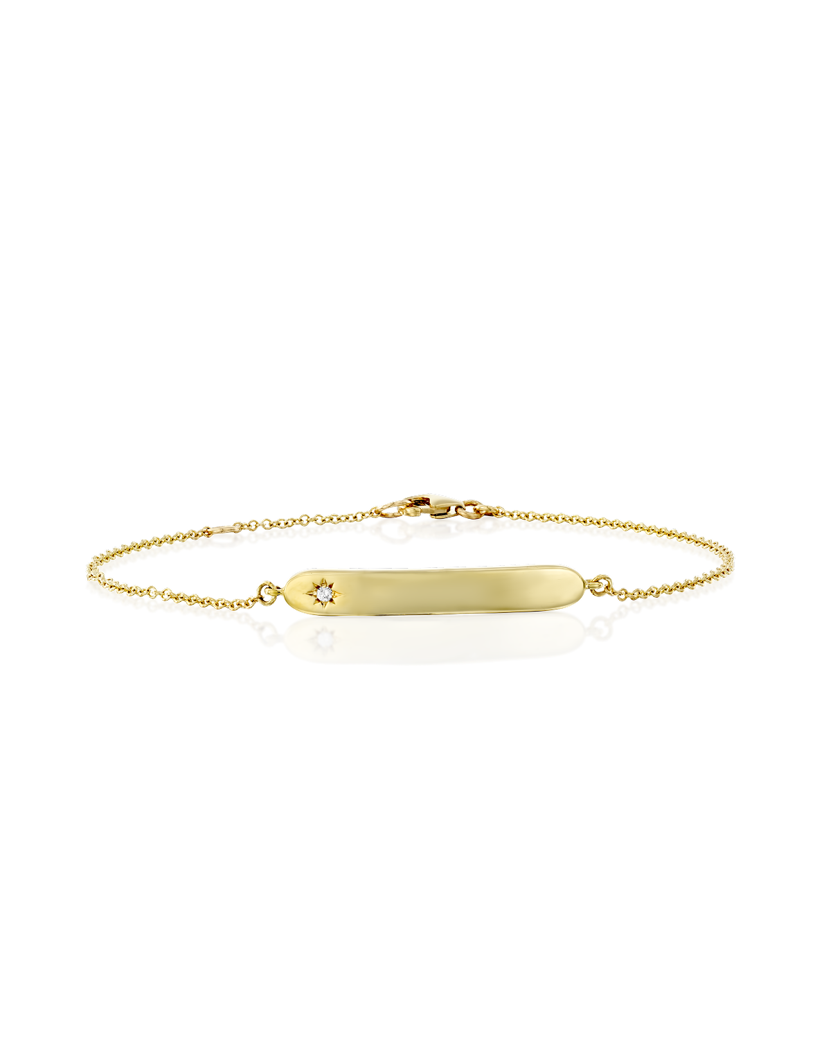 Florence Gold Bracelet With Star setting