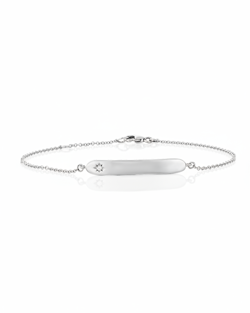 Florence Gold Bracelet With Star setting
