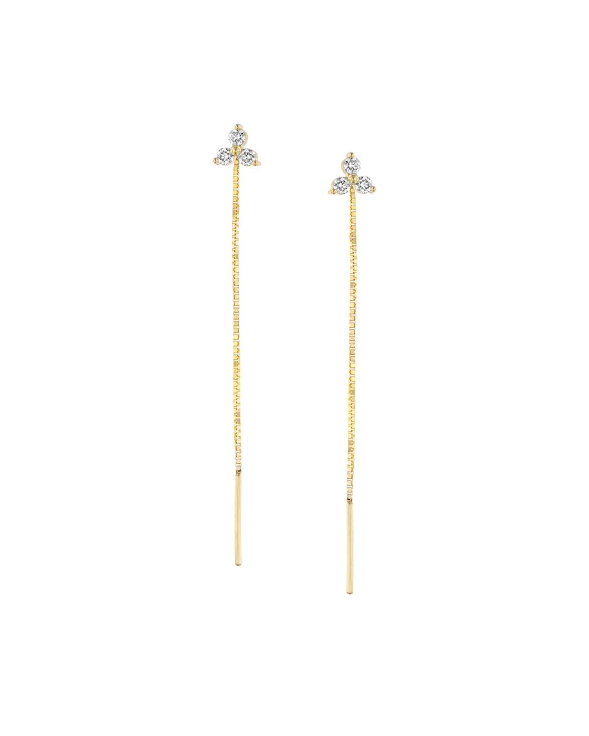 Grace Noni White Diamond Earring