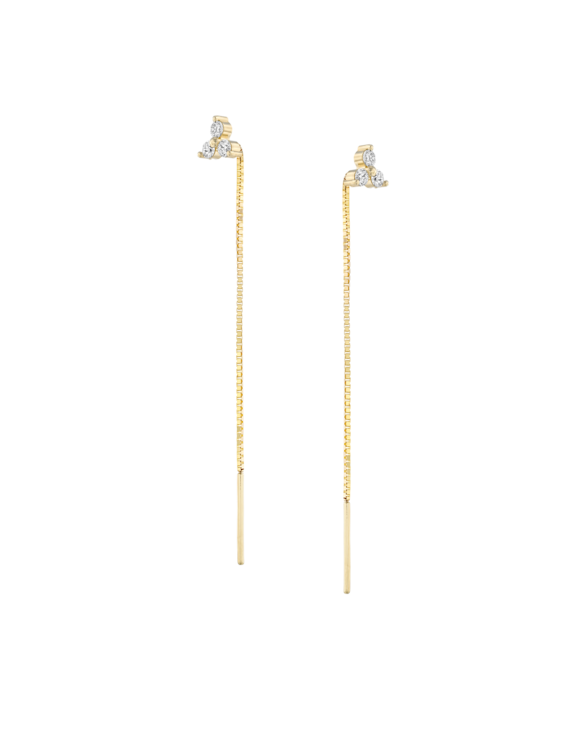 Grace Noni White Diamond Earring