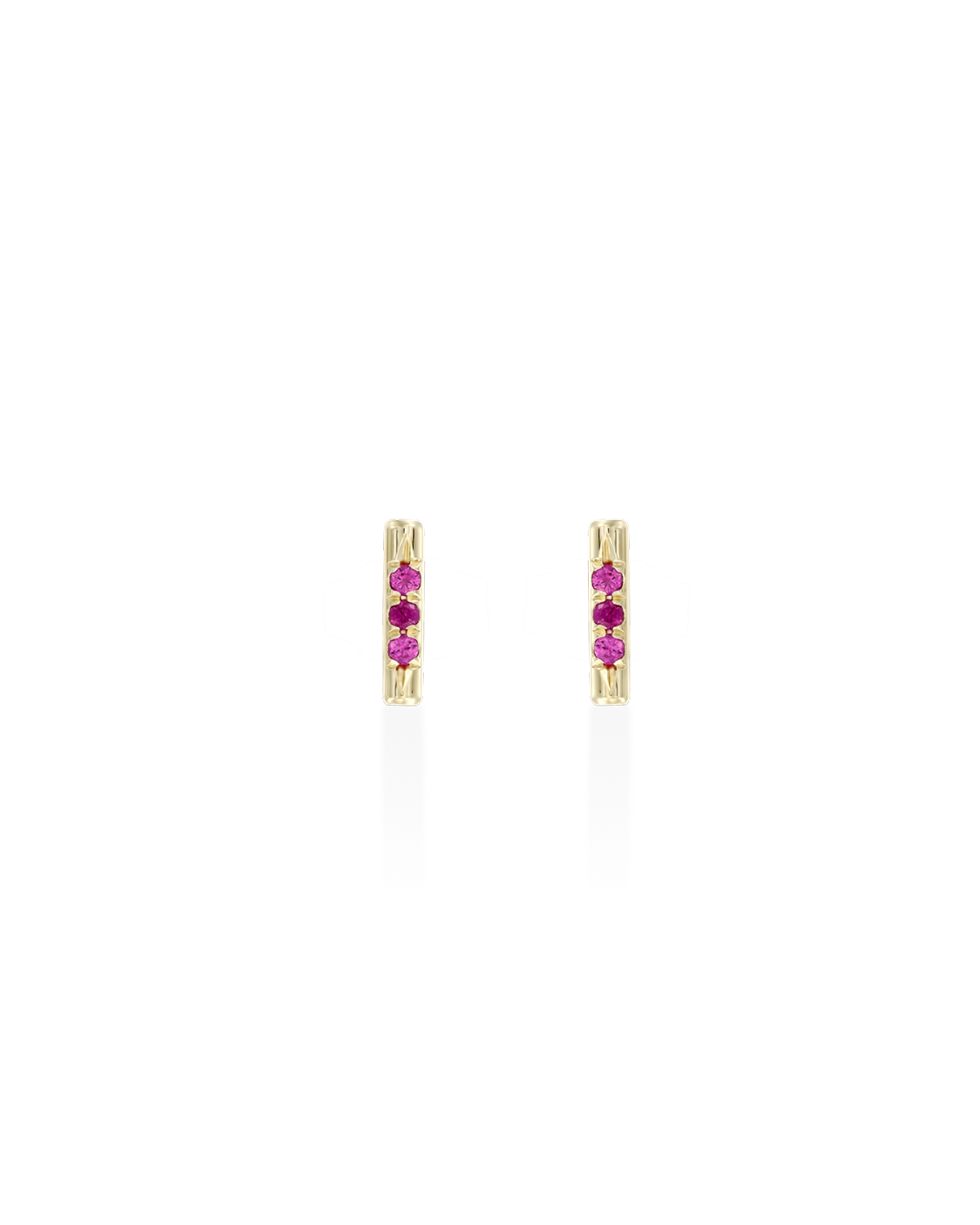 Valerie Earring pink sapphire