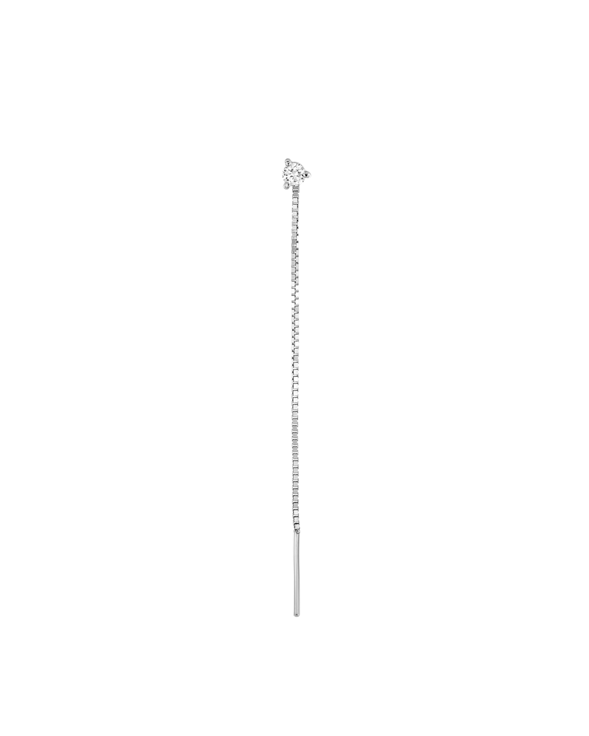 Noni White Diamond Earring