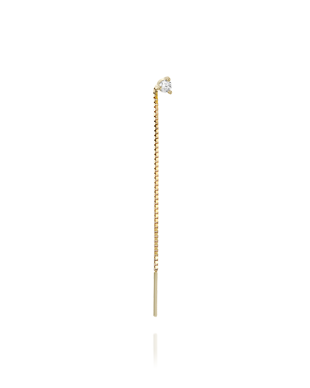 Noni White Diamond Earring