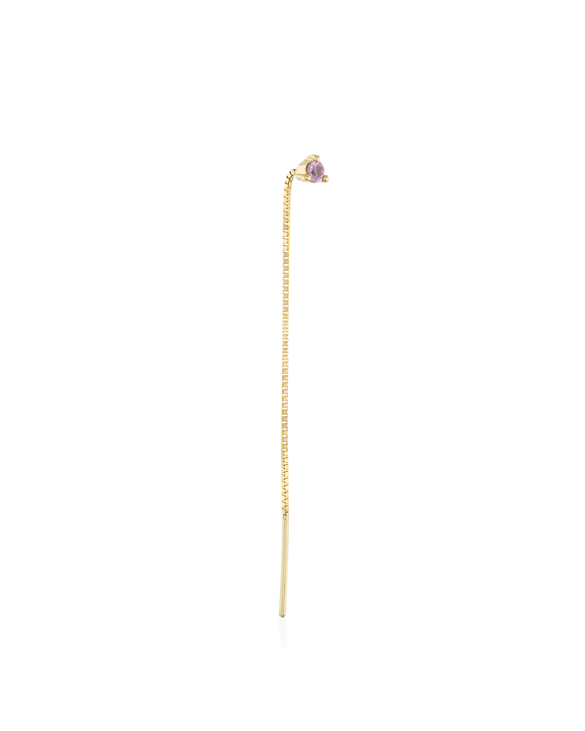 Noni Earring With pink Sapphire