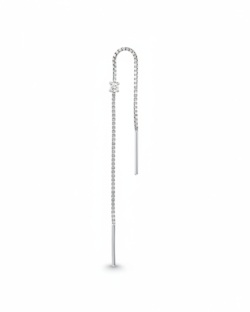 Nina Earring White Diamond