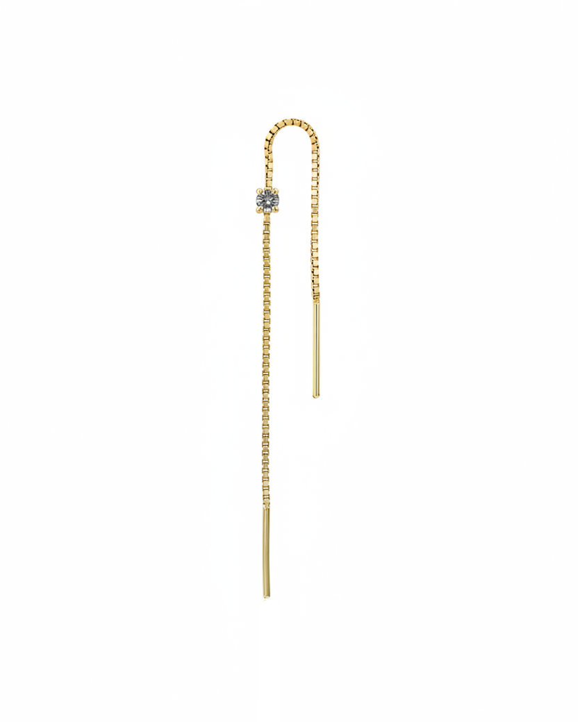 Nina Earring Gray diamond