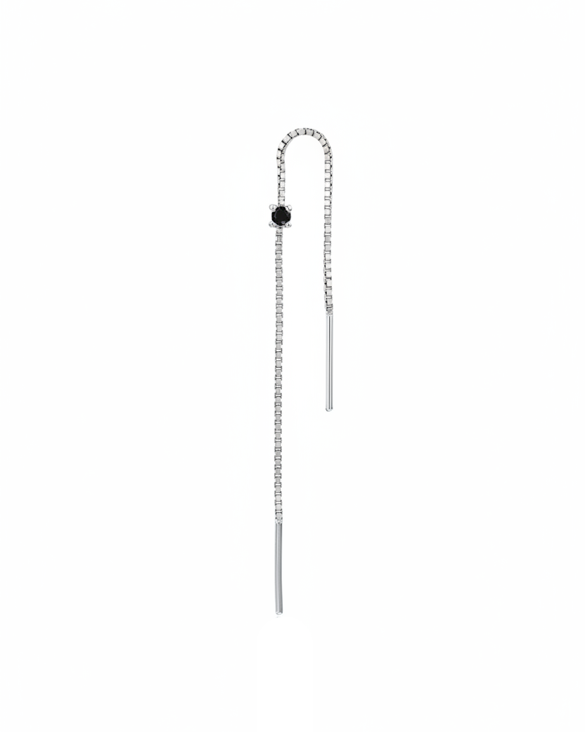 Nina Earring Black diamond