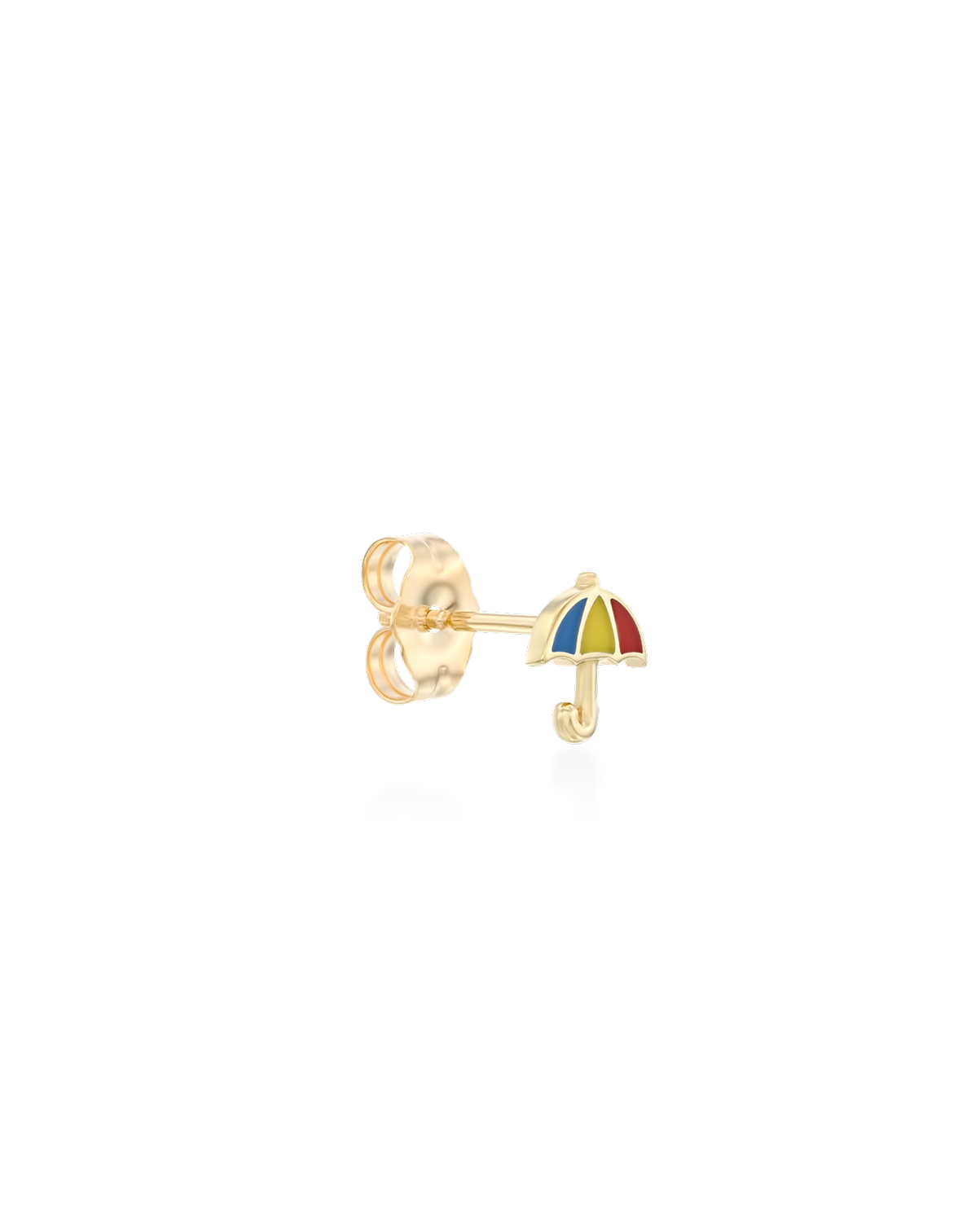 Umbrella Gold Earring
