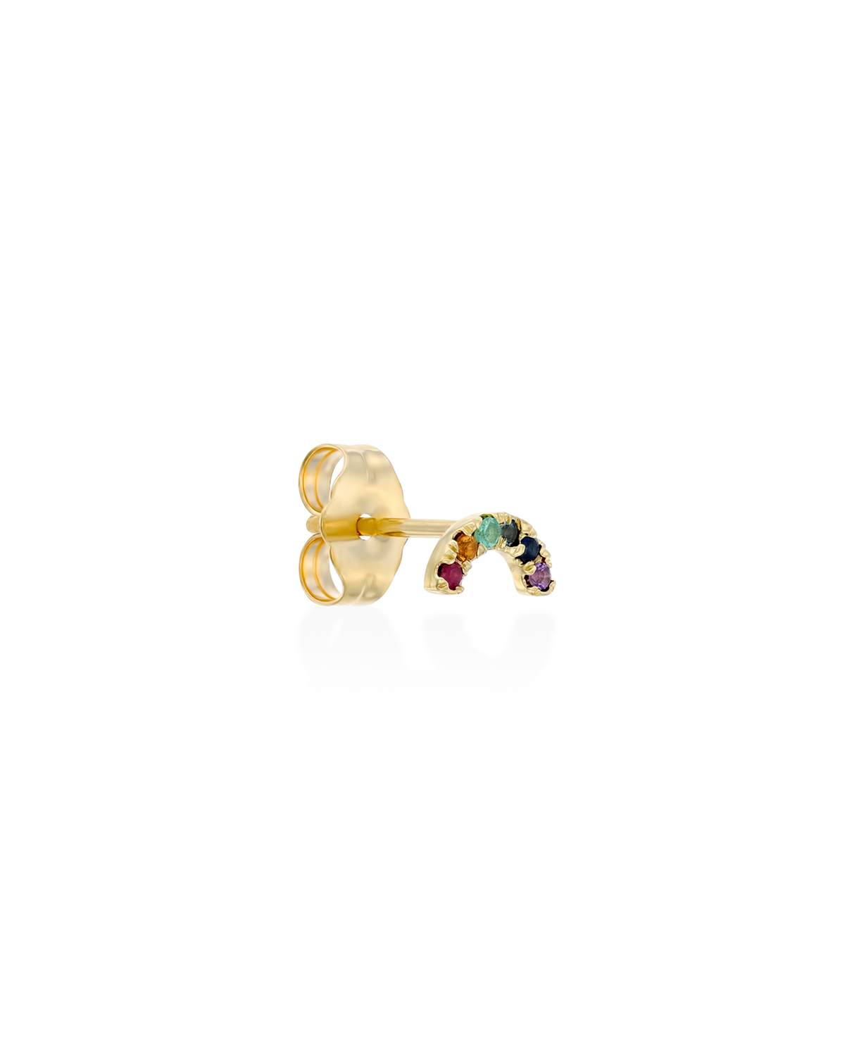 Gold Rainbow Earrings