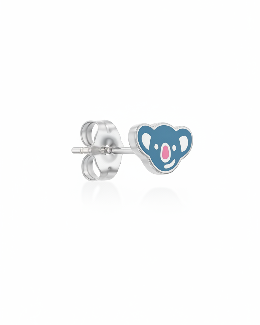 Koala Gold Earring