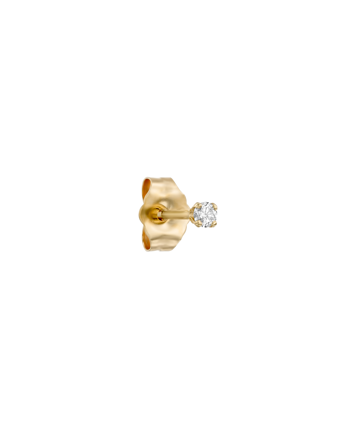 Martina Earring 2 mm White Diamond