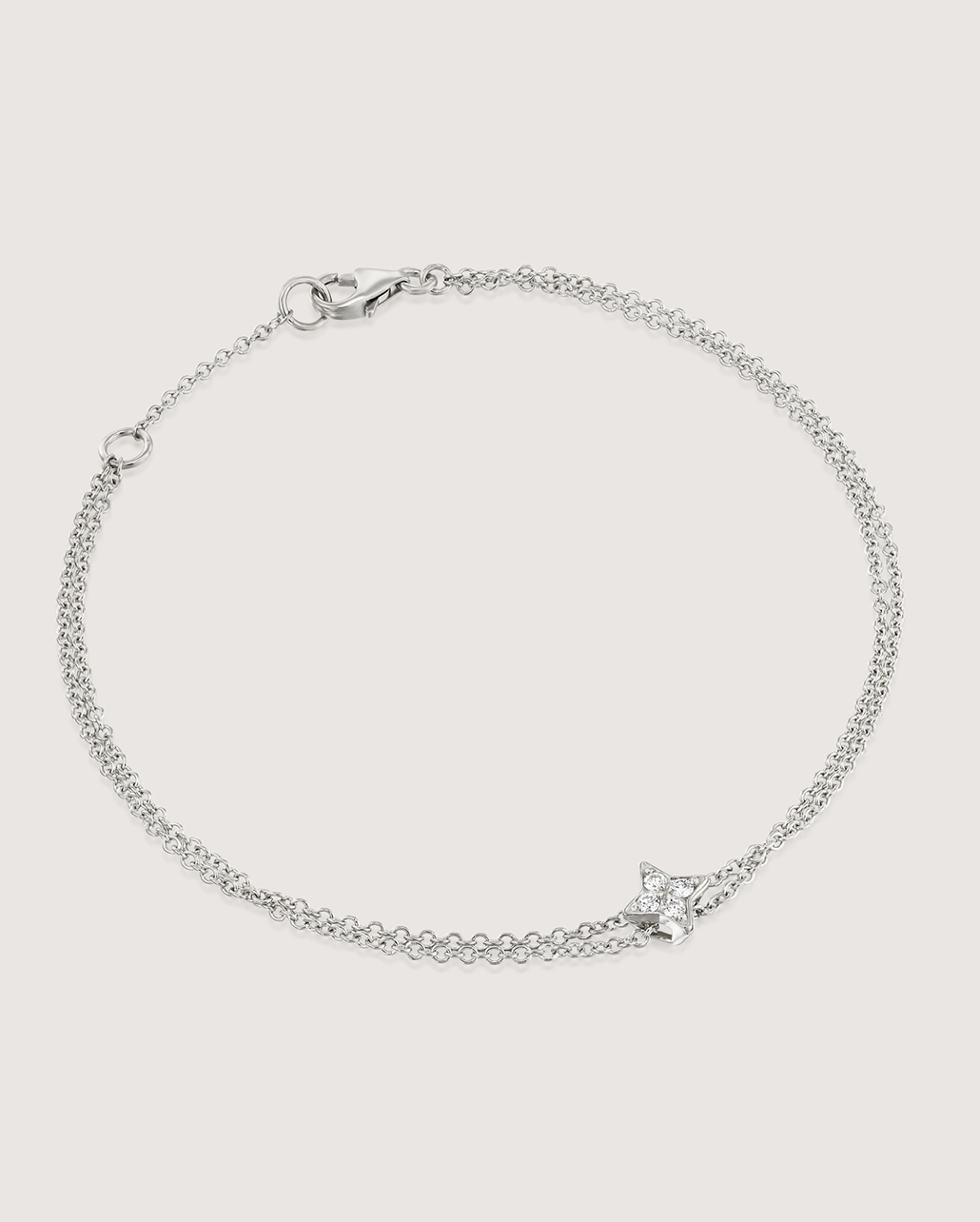 Neptune Gold Bracelet With Diamonds