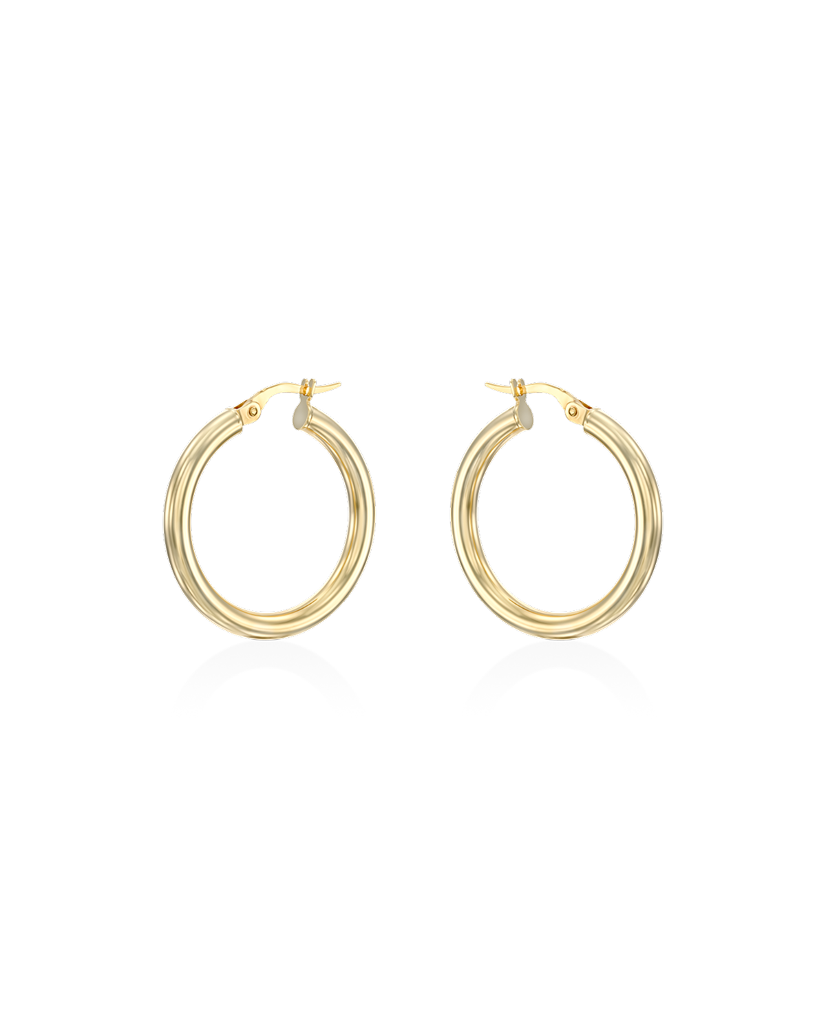 Brandy Gold Hoop Earring 26 mm