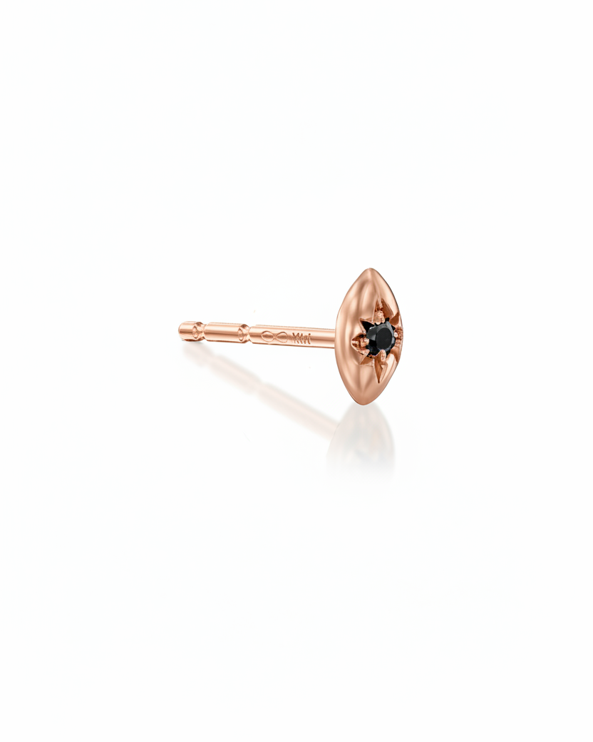Agatha Earring Black Diamond