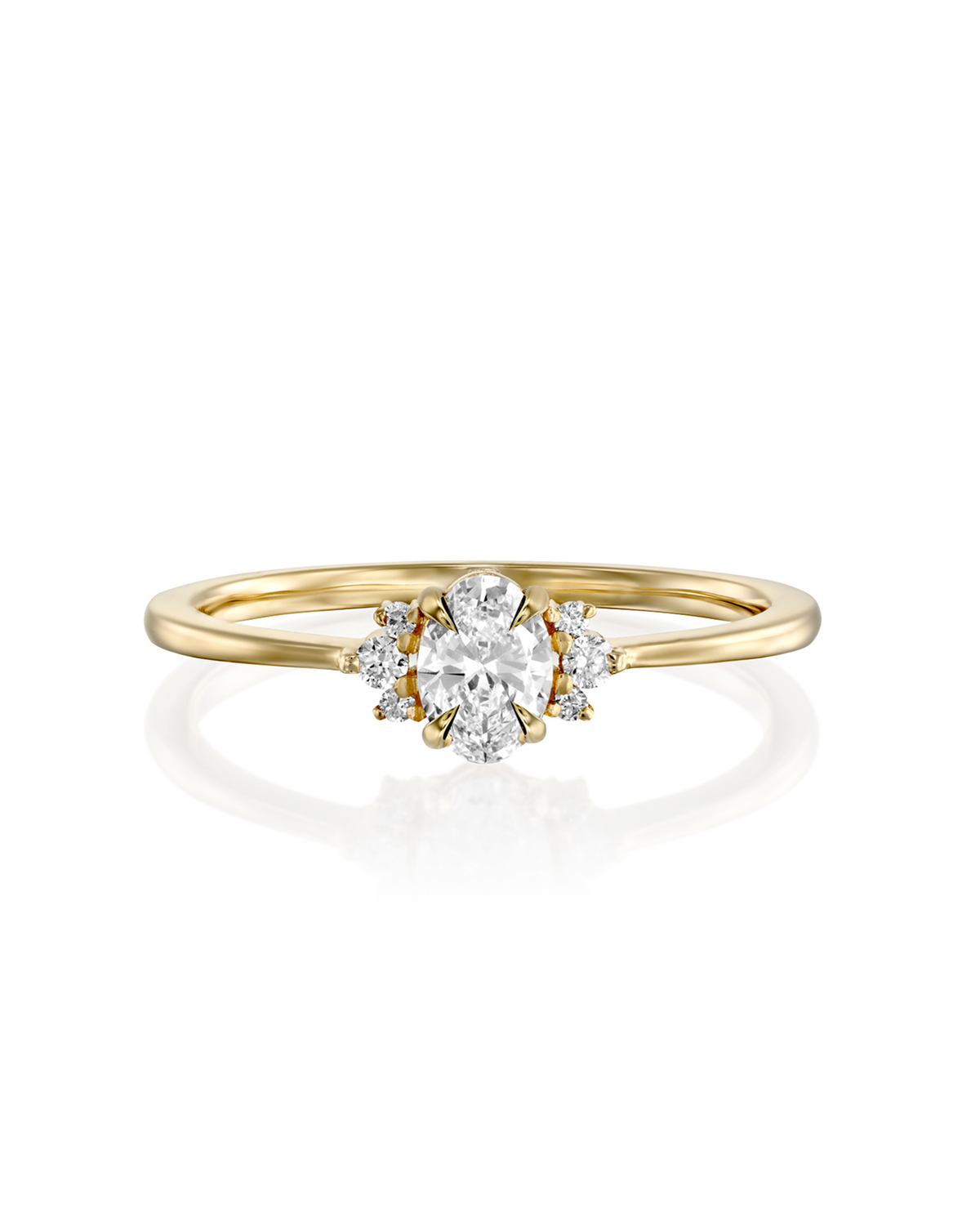 Ella Ring White Diamonds