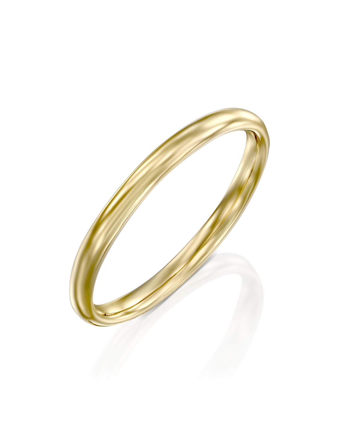 Jessie Gold Wedding Band - 2mm