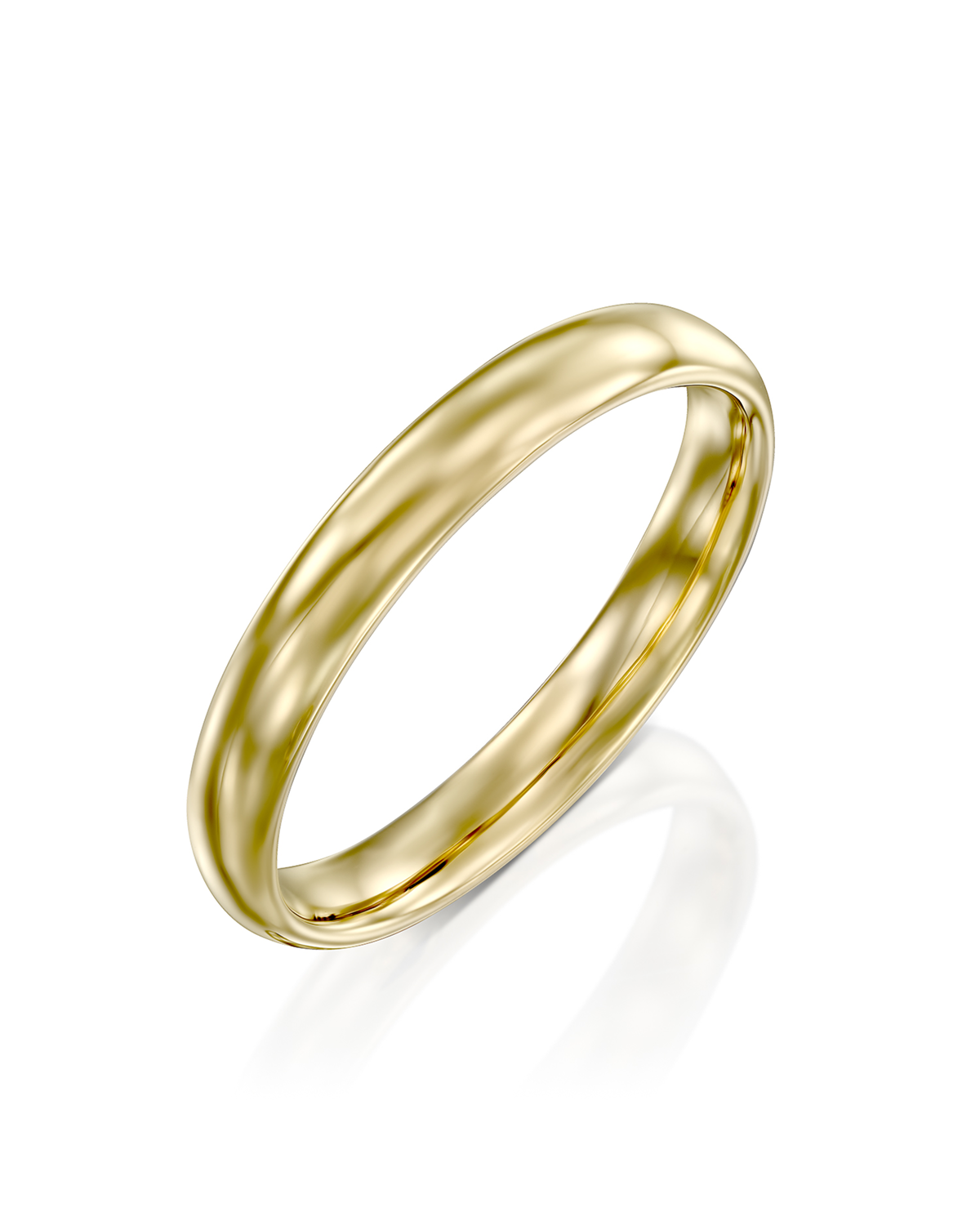 Jessie Gold Wedding Band - 3mm